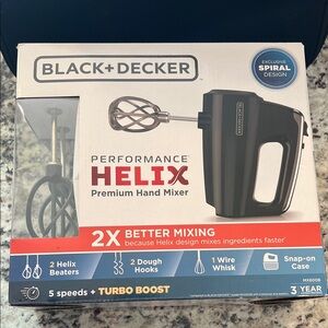 Black & Decker Helix Performance Mixer - Black